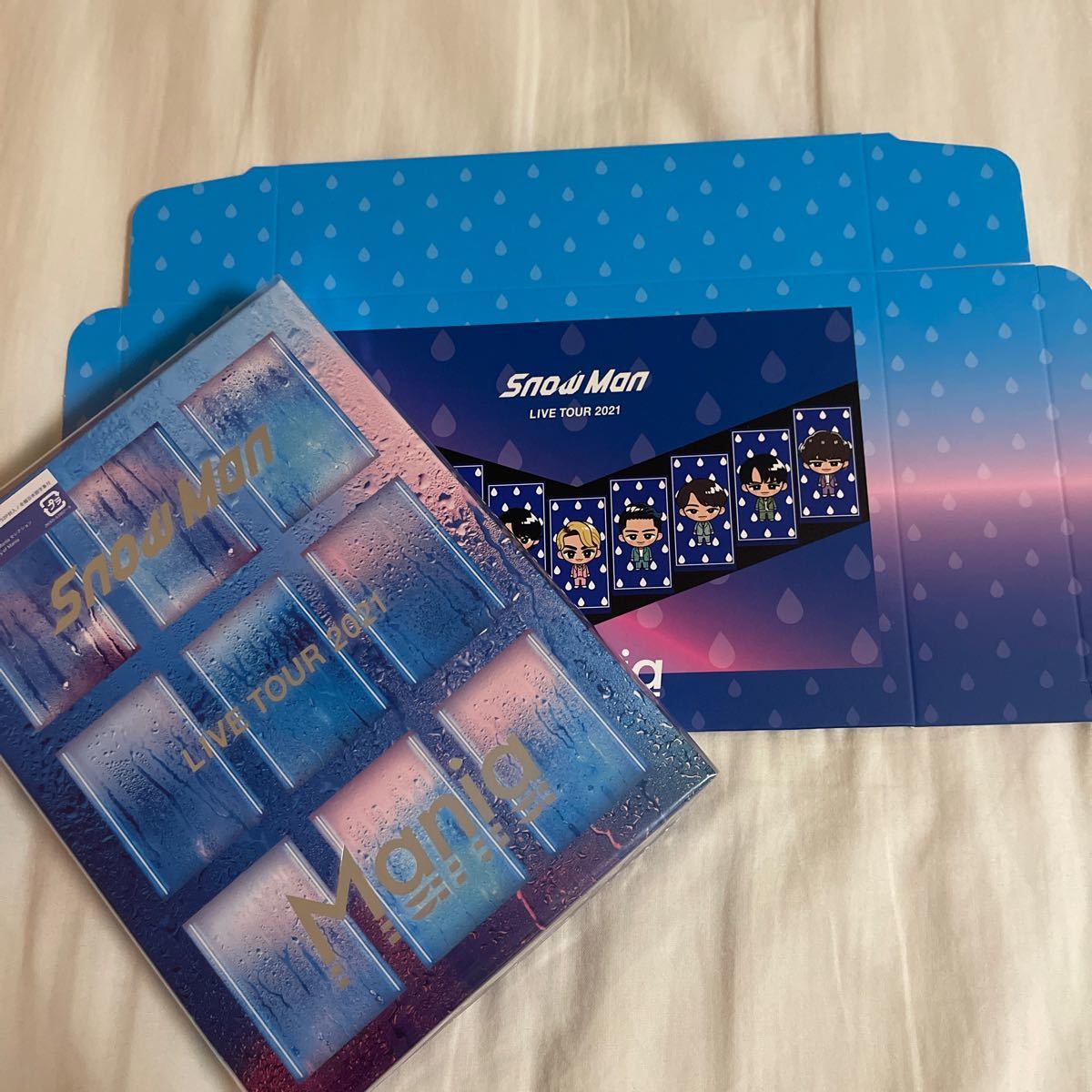 SnowMan LIVE TOUR 2021 mania 初回盤 Blu-ray DVD、映像ソフト