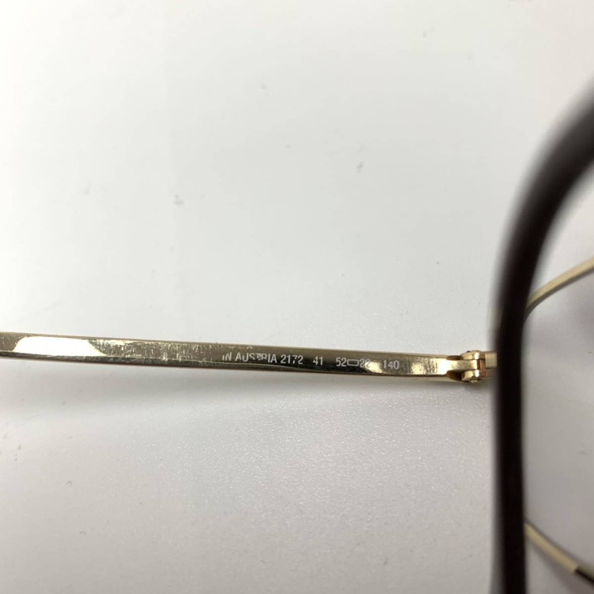 VINTAGE Christian Dior 眼鏡 アイウェア 折りたたみ ゴールドフレーム