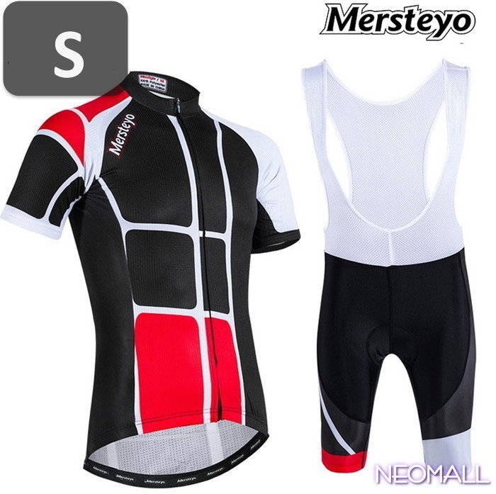 サイクリングウェア mersteyo 半袖 2点セット Sサイズ 自転車 ウェア