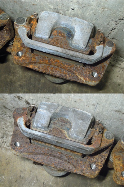  Nissan Skyline 31 R31 HR31 previous term RB20DET 4HT 5MT original rear rear caliper brake caliper left right used ( adherence have complete junk )