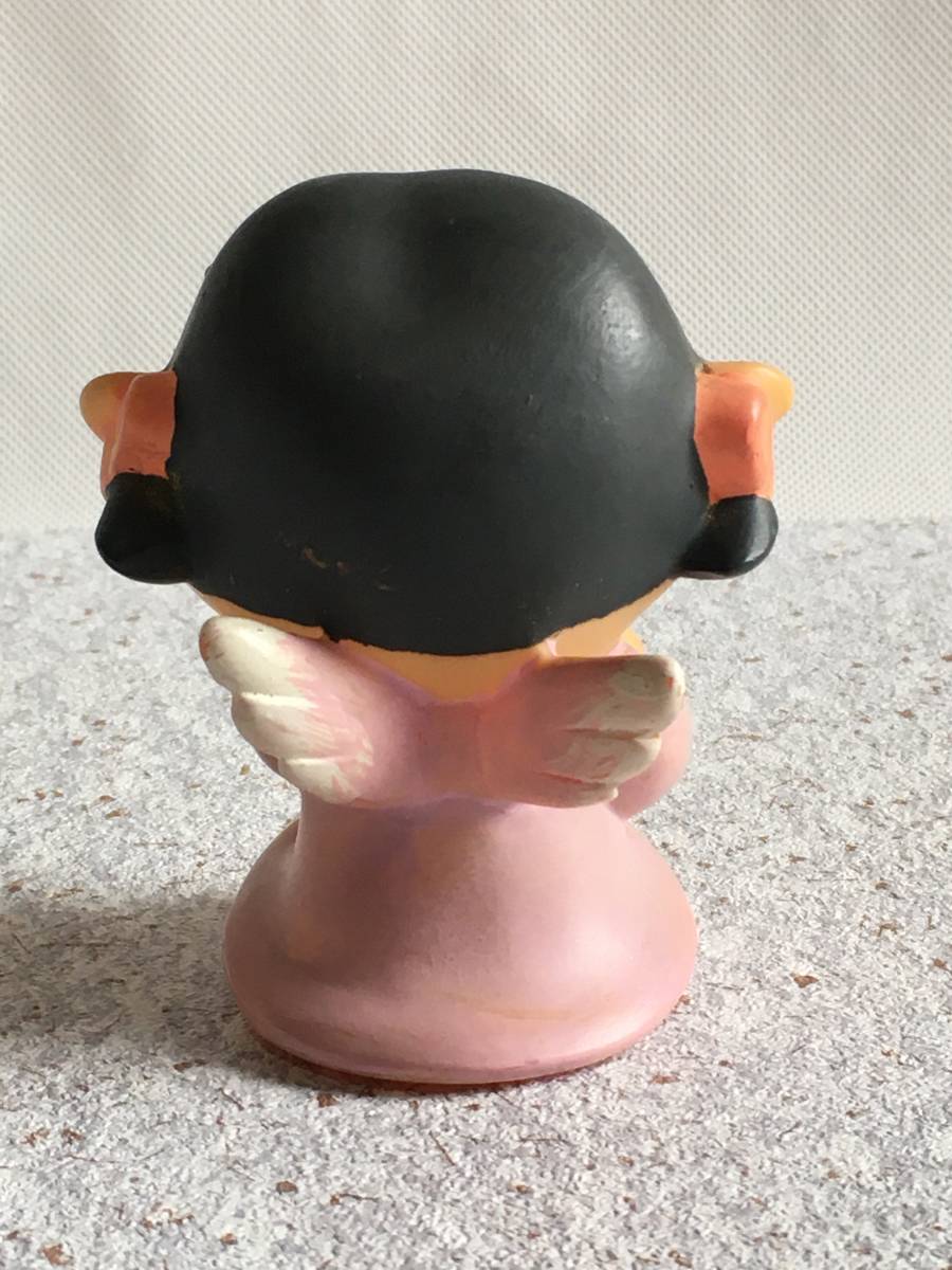 不二家 古い天使のペコちゃん ソフビ人形 ハイカップ ミルキー 不二家 古い天使のペコちゃん ソフビ人形 ハイカップ ミルキー