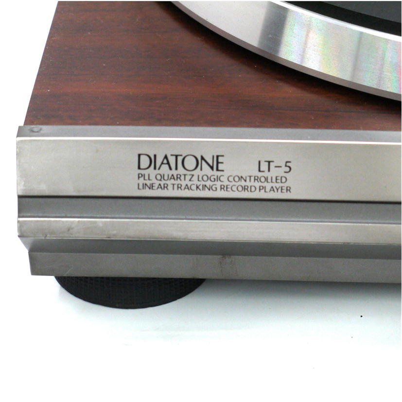 【通電OK/ジャンク】DIATONE/ダイヤトーン LT-5 リニアトラッキング方式フルオートプレイヤー レコードプレーヤー オーディオ_画像4