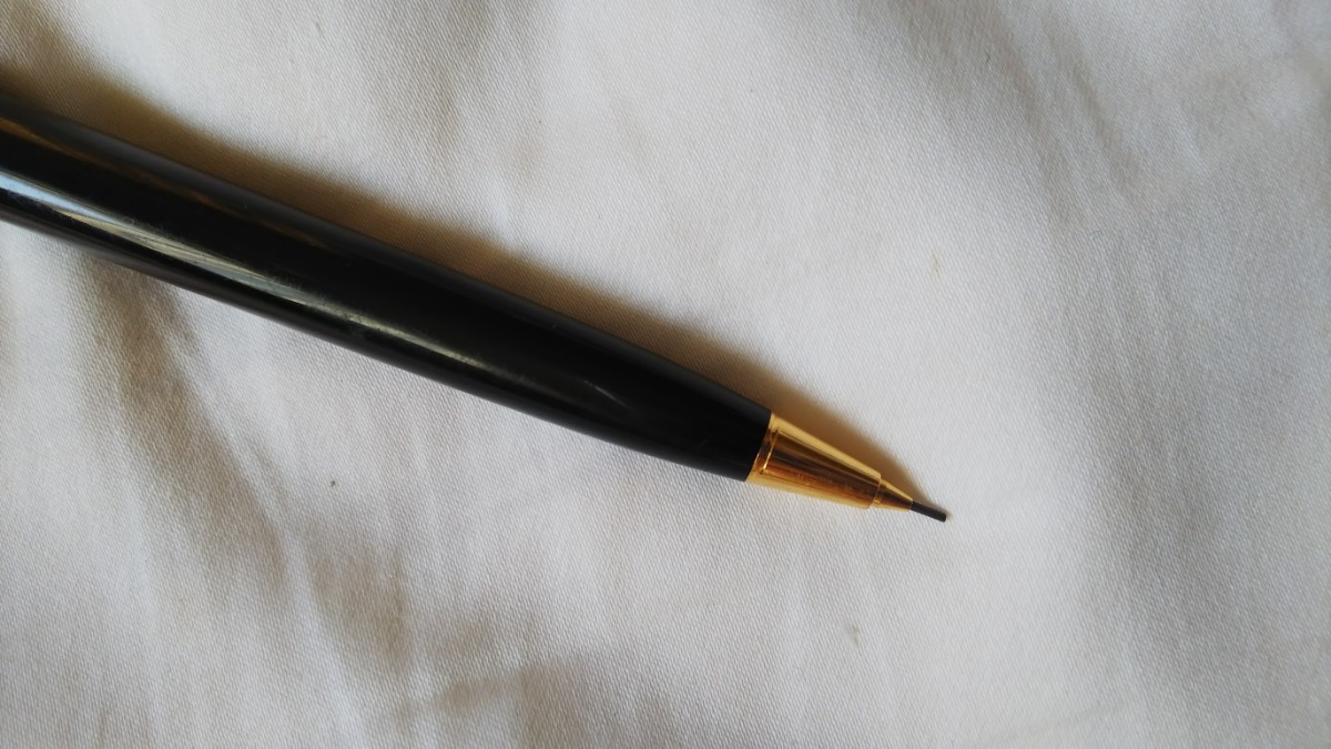 モンブラン【MONTBLANC】ブラック シャープペン 0.5cm www.greatspeech.ie