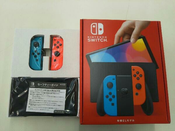 美品・令和4年5月1購入日】Nintendo Switch(有機ELモデル) Joy-Con(L