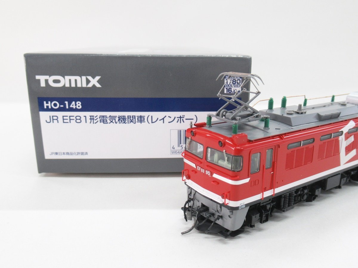 TOMIX HO-148 JR EF81形電気機関車(レインボー)【D】oah052008