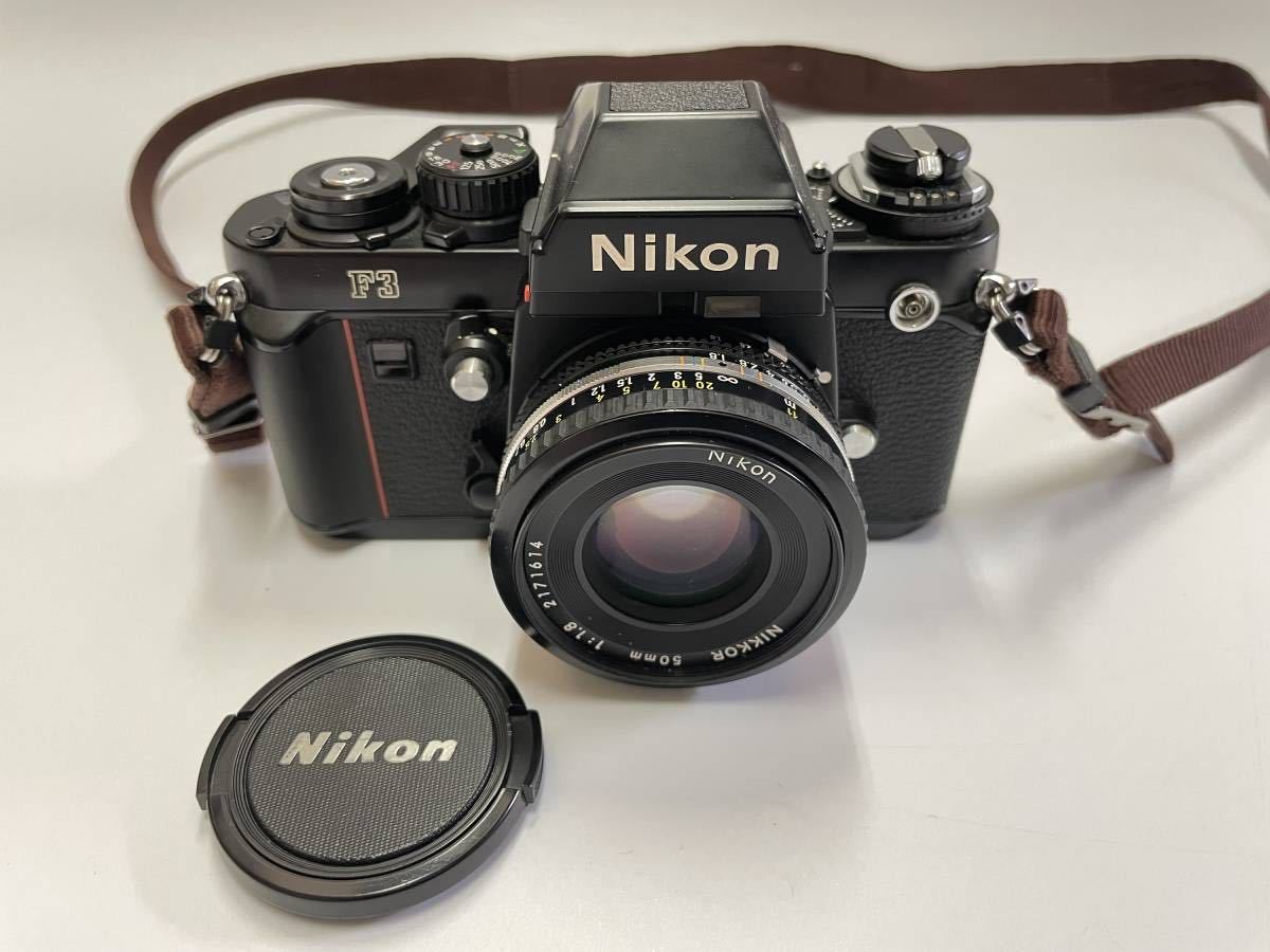 ◇1円スタート◇Nikon F3 Nikkor 50mm 1:1.8 一眼レフフィルムカメラ