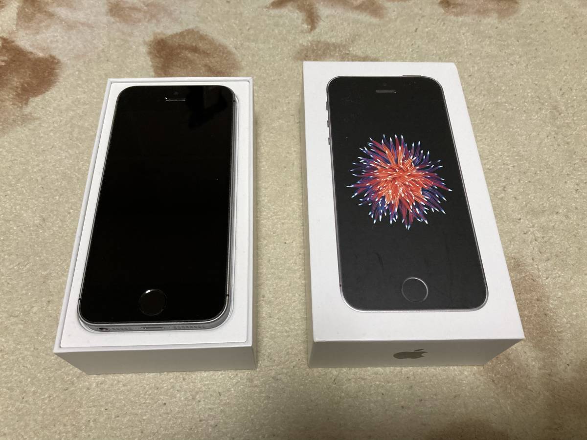 バッテリー交換済み◇iPhone SE 第一世代 MP862J/A スペースグレイ