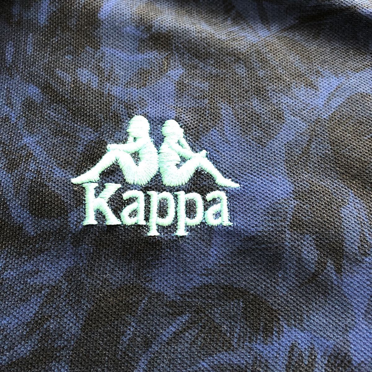 新品・未使用　Kappa ゴルフ ポロシャツ　　◆ L ◆ KGA22SS71 ネイビー　カッパ