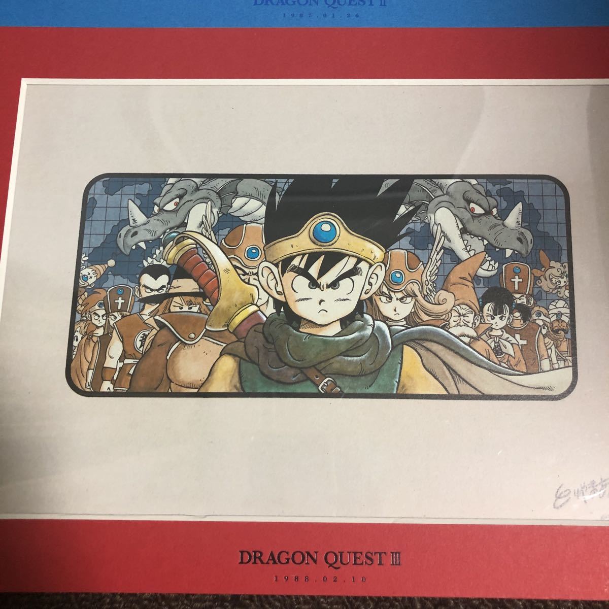 ドラゴンクエスト 1,2,3,4,5,6 複製原画 集英社 Vジャンプ 鳥山明 ドラゴンクエスト 1,2,3,4,5,6 複製原画 集英社 Vジャンプ 鳥山明