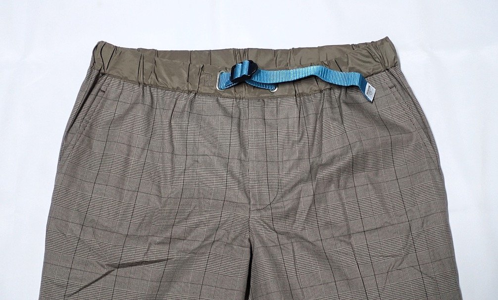 19SS 超美品 kolor BEACON カラー ビーコン グレンチェック ドロー