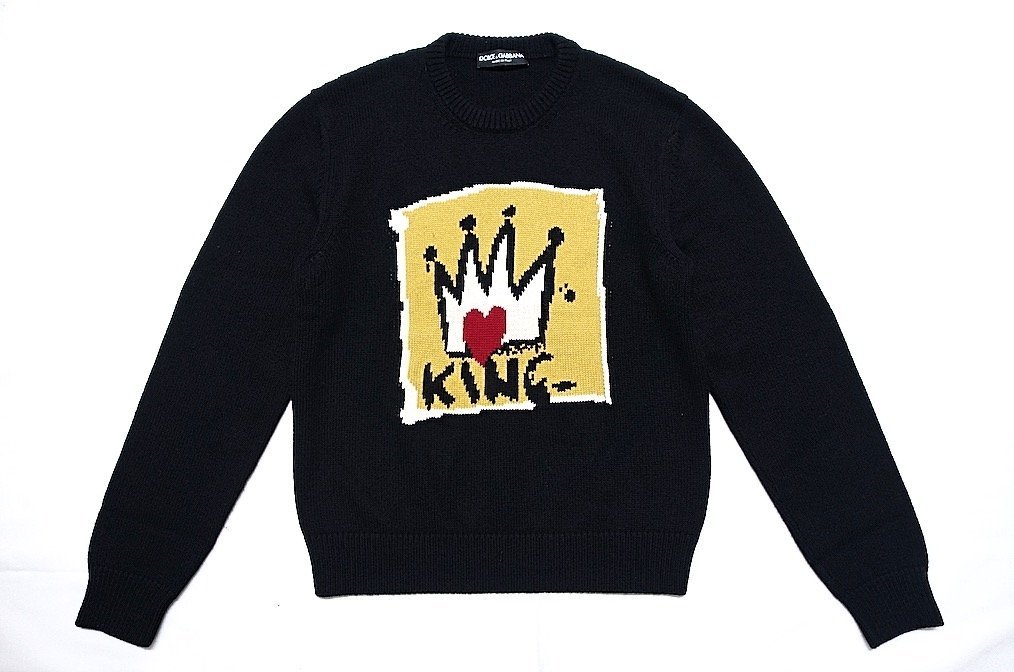 美品 DOLCE & GABBANA ドルガバ 最高級 カシミヤ ウール KING