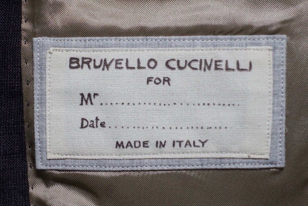 定価40万 極美品 BRUNELLO CUCINELLI ブルネロクチネリ 最高級 リネン