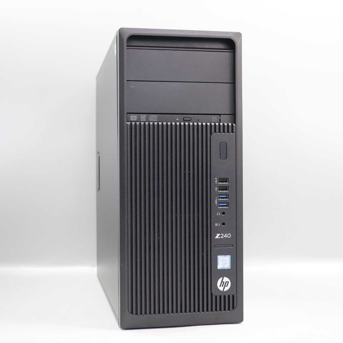 1円スタート HP Z240 Workstation (CPU:Xeon E3-1225 v5/メモリ32GB/SSD256GB+HDD500GB/Quadro K2200/Windows 10 Pro)_画像1
