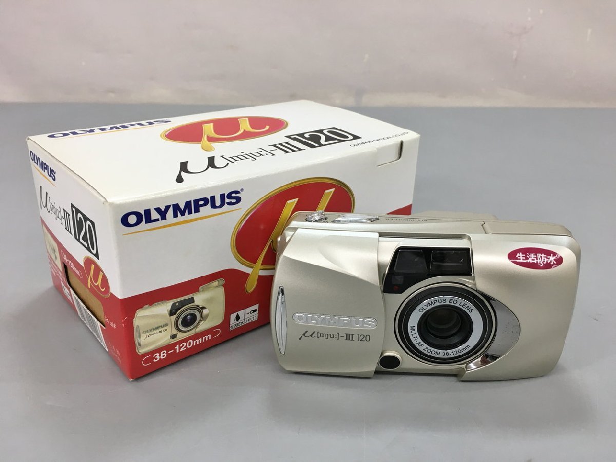 μ-3 デジタルカメラ 38-120mm mju-3 未使用 オリンパス OLYMPUS