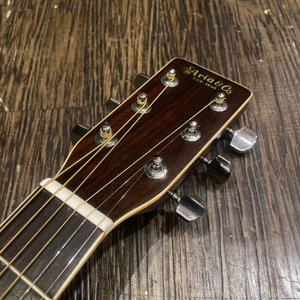 Aria W-200 Acoustic Guitar アコースティックギター アリア -GrunSound-x588-_画像5