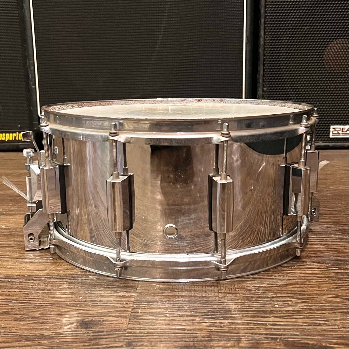 Pearl パール Steel Shell スネアドラム 全面当たり 14×6.5インチ -GrunSound-h310-