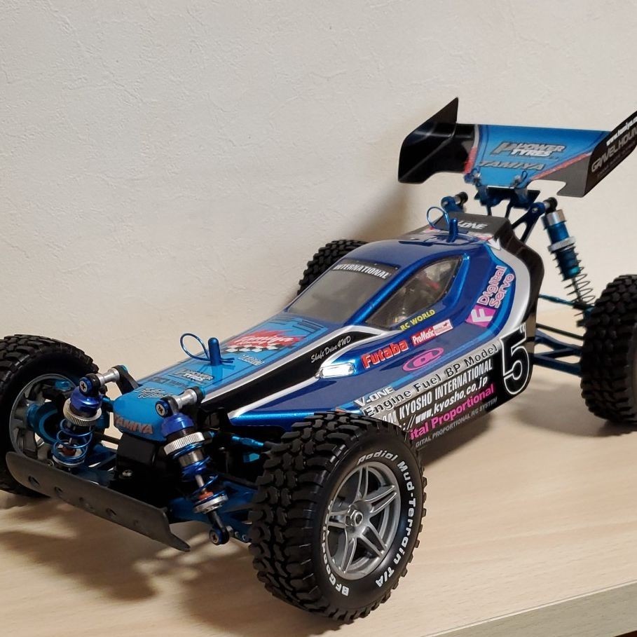 TAMIYA ラジコン DF-02 タミヤ グラベルハウンド  フルカスタム　送料無料　 4WD　