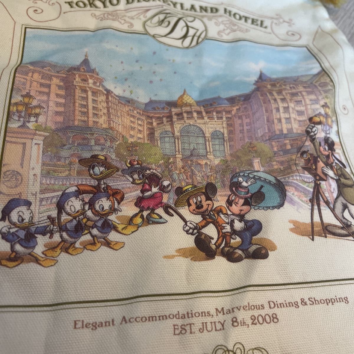 東京ディズニーランドホテル 巾着 ディズニー TDR 巾着袋 ポーチ 東京ディズニーランドホテル 巾着 ディズニー TDR 巾着袋 ポーチ