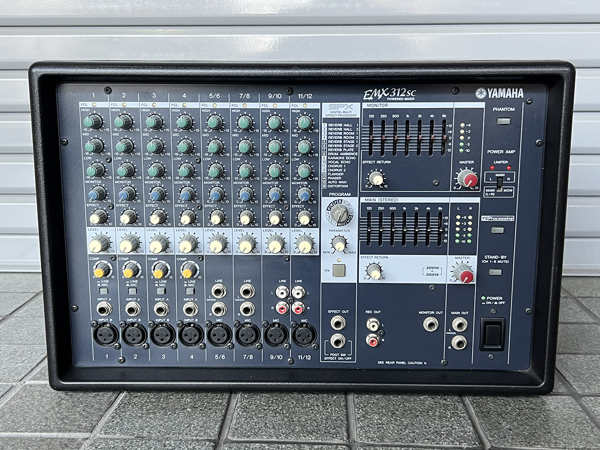 YAMAHA EMX312sc パワードミキサー | cliniquefatemaalazhar.com