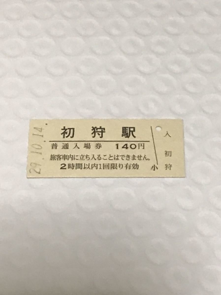 JR東日本 中央本線 初狩駅（平成29年）_画像1
