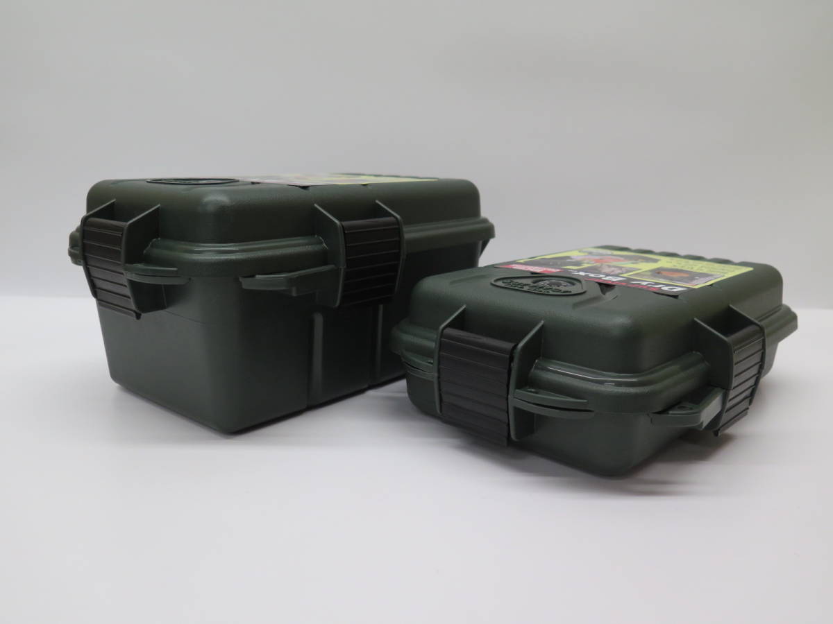 未使用保管品 USA製 MTM Case-Gard（エムティーエム ケースガード）Survivor Dry Boxes サバイバルドライボックス サイズ違い2点まとめての画像3