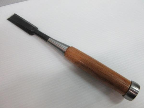 本鍛 中薄 叩鑿 8分 24mm 鑿 のみ ノミ 棟梁 木工 木工所 本鍛 中薄 叩鑿 8分 24mm 鑿 のみ ノミ 棟梁 木工 木工所