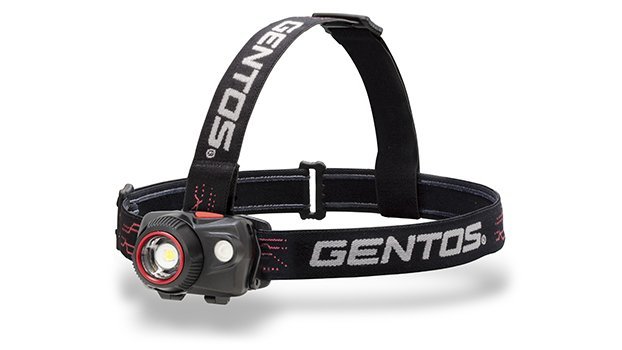  Gentos GENTOS double Star LED head light 320 lumen WS-343HD light headlamp camp large . construction construction public works running 