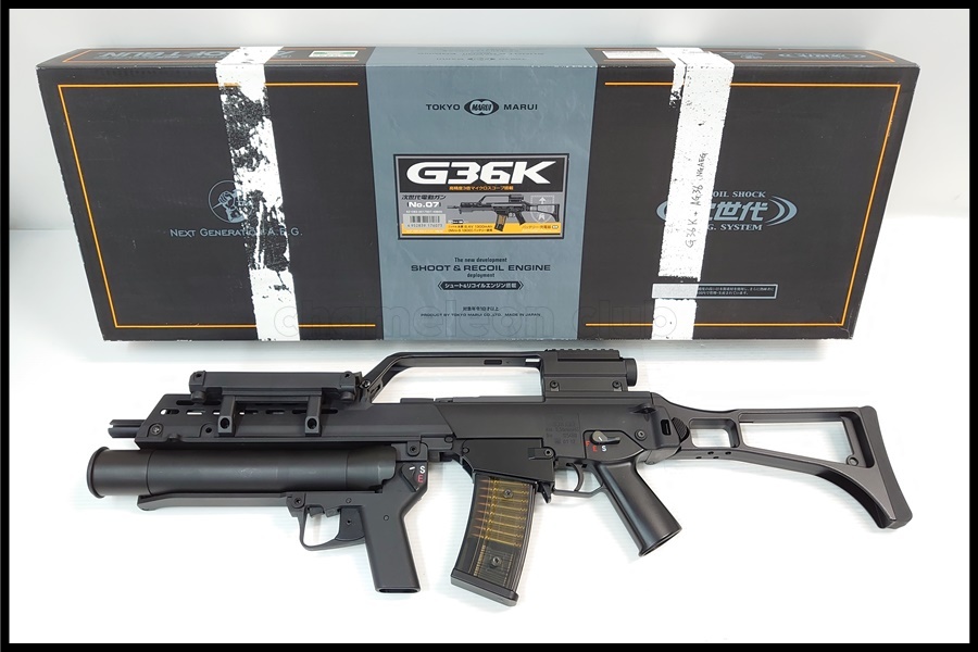 東京)東京マルイ G36K 次世代電動ガン 実物スコープ組込/ARES AG36