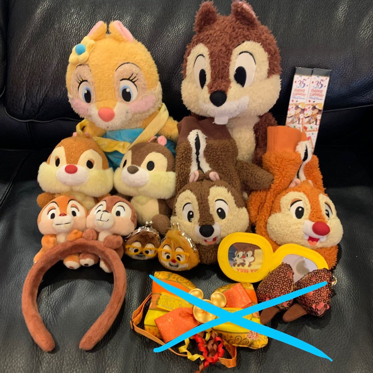 ディズニー チップ デール クラリス ぬいぐるみ 大量 セット キャラグッズ