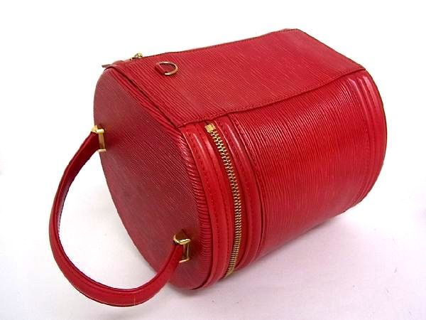 1円 LOUIS VUITTON ルイヴィトン M48037 エピ カンヌ ハンドバッグ