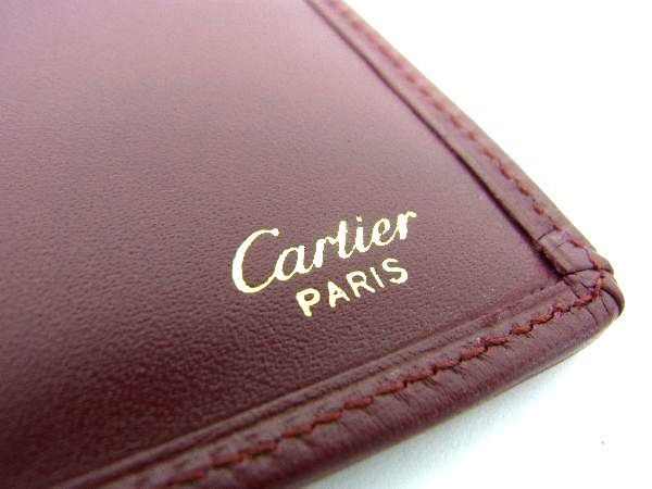 1円 □新品□未使用□ Cartier カルティエ マストライン レザー 二