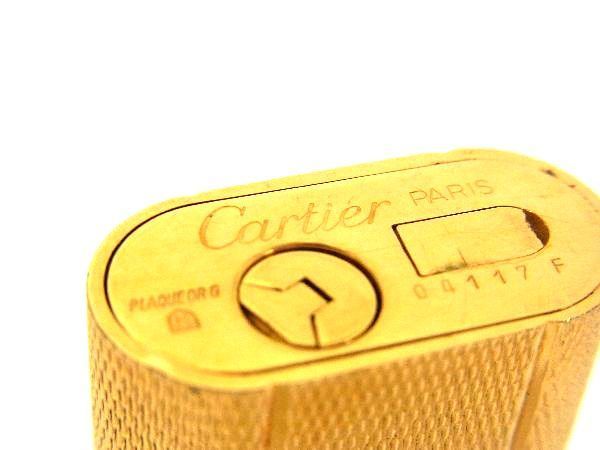 1円 Cartier カルティエ 高級ガスライター ローラーガスライター 喫煙グッズ 喫煙具 メンズ レディース ゴールド系 a6657サN_画像5