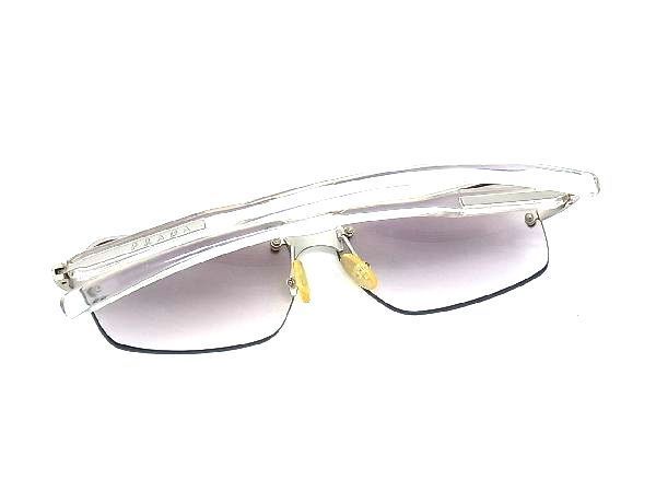 1円 PRADA プラダ SPR 71C 2AC-7A1 サングラス メガネ 眼鏡 アイウェア ...