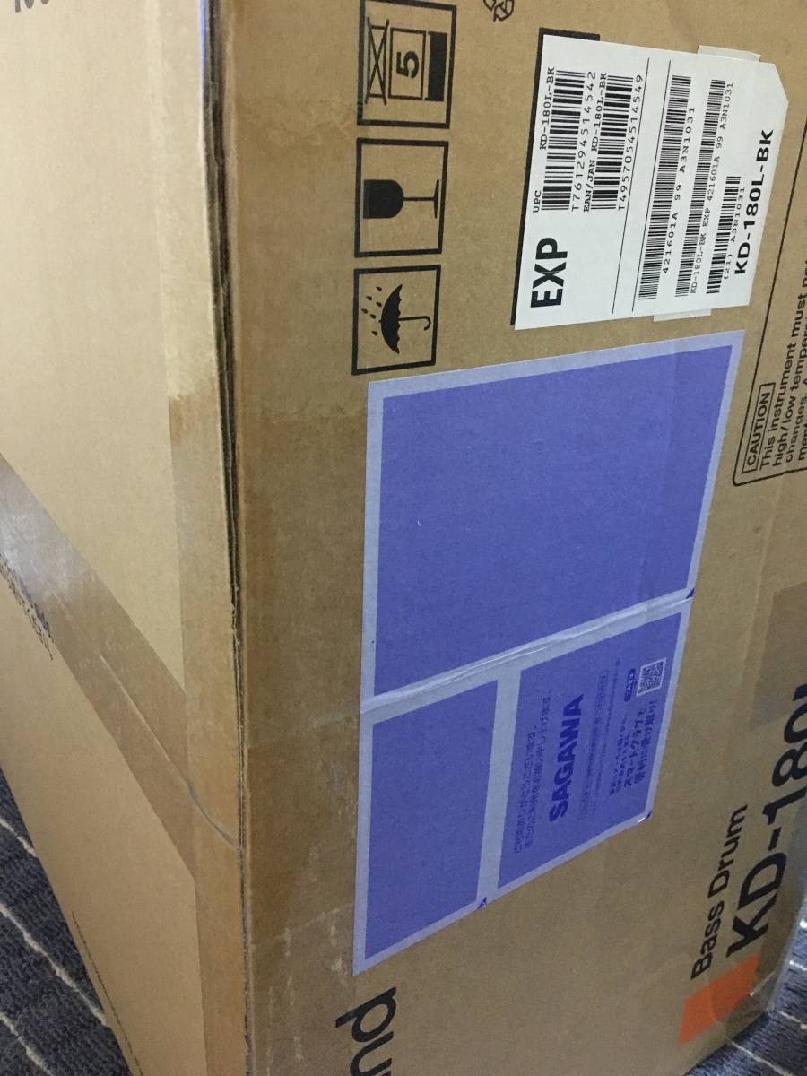 したら ヤフオク! ROLAND KD-180L バスドラム未開封 - 電子ドラム に