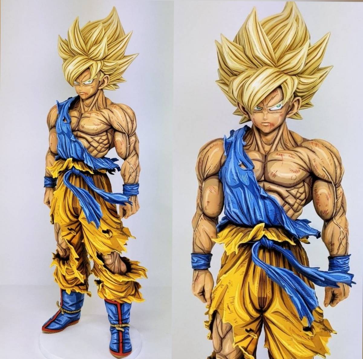 ドラゴンボール リペイントフィギュア　SMSP 孫悟空　海外正規品 2D塗装 二次元彩色　送料無料_画像1