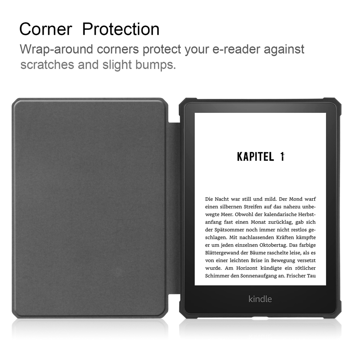 Amazon 第11世代 Kindle Paperwhite (2021) 専用 ケース カバー 薄型 軽量型 高品質PUレザーケース グリーン_画像10