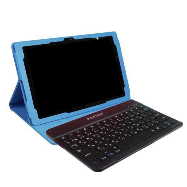 [ free shipping ]Qua tab PZ exclusive use leather case attaching Bluetooth keyboard Japanese input correspondence Qua tab PZ LGT32SWA key board case sheave Roo 