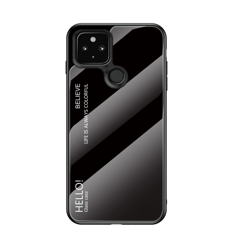 Google Pixel 4a (5G) 背面ガラスシェルケース_画像1