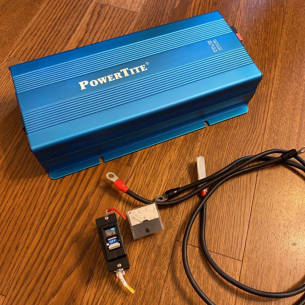 春のコレクション インバーター 正弦波 未来舎 POWER TITE 2000W 24V