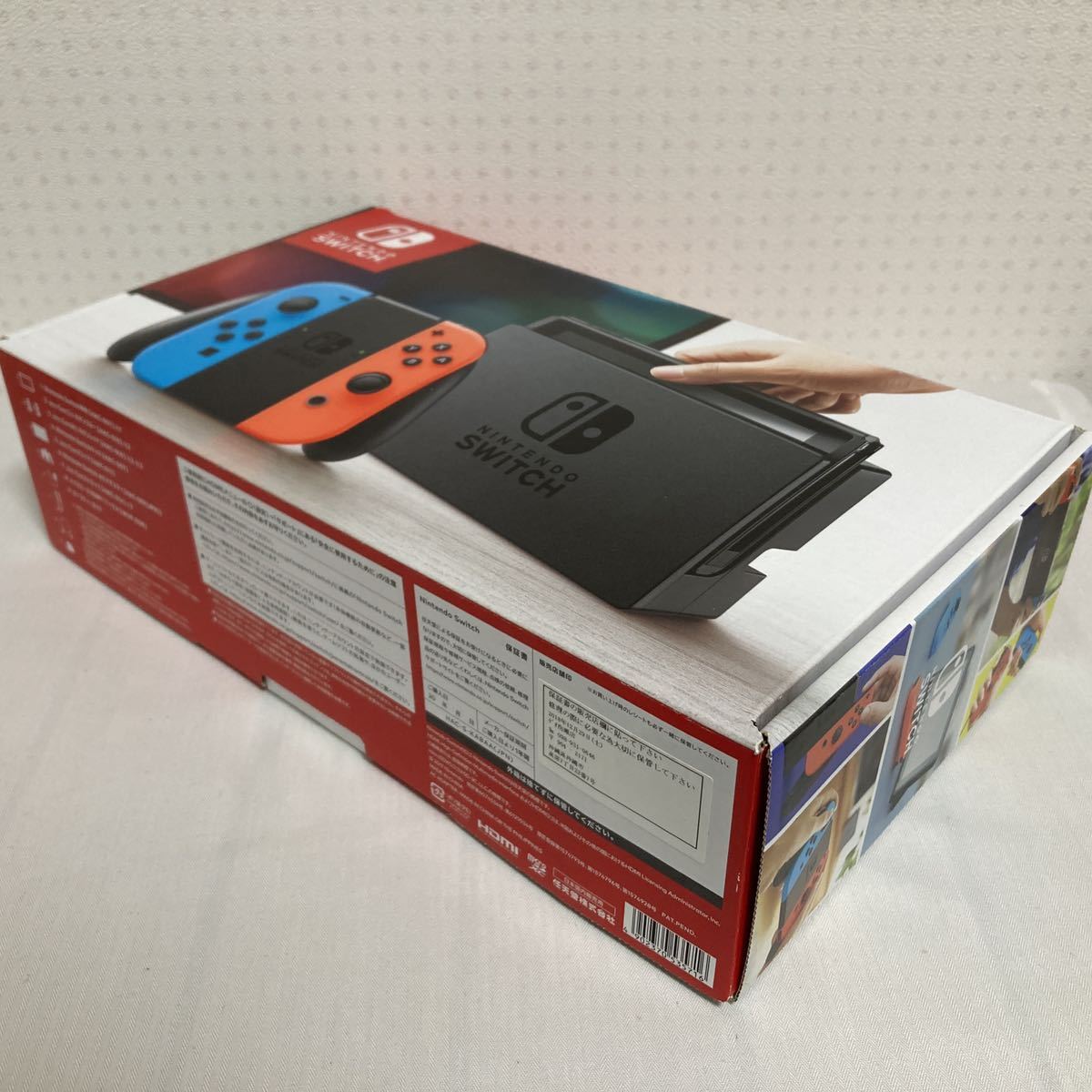 【美品】Nintendo Switch 初期型 本体 2018年製 動作品 動作確認済 スウィッチ スイッチ ニンテンドー 任天堂 送料無料 箱 ジョイコン