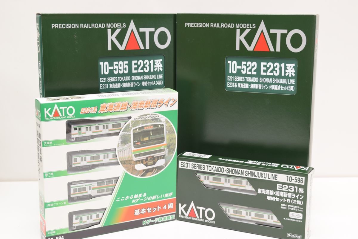 ☆KATO カトー 10-522 10-594 10-595 10-596 ◇ E231系 東海道線・湘南