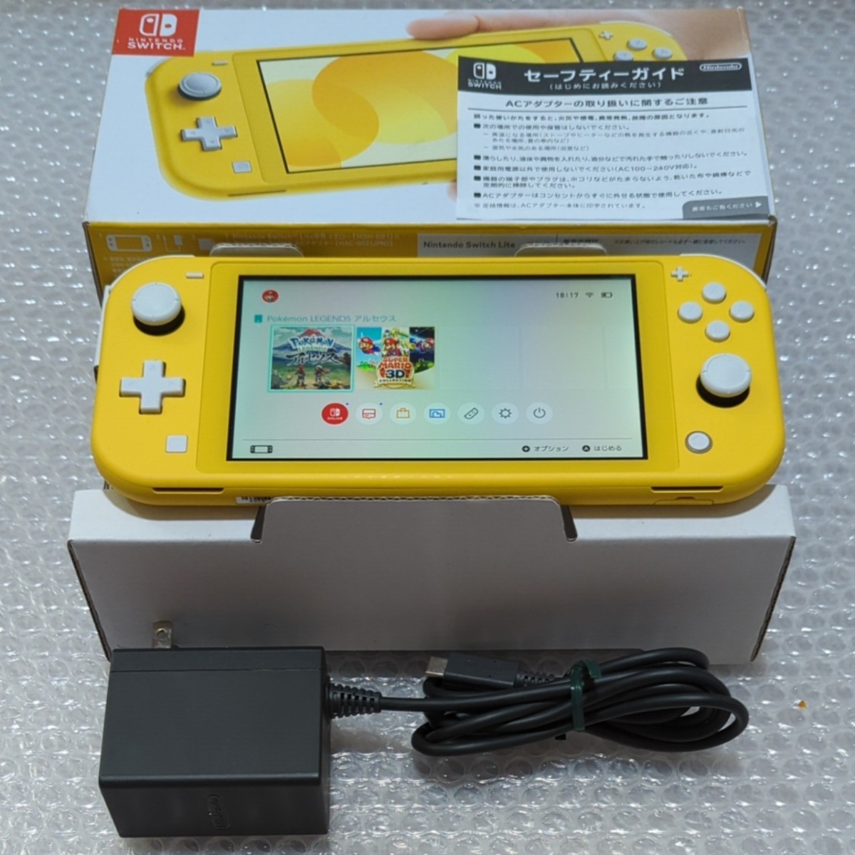 新色追加して再販 純正ACアダプター ニンテンドースイッチ 充電