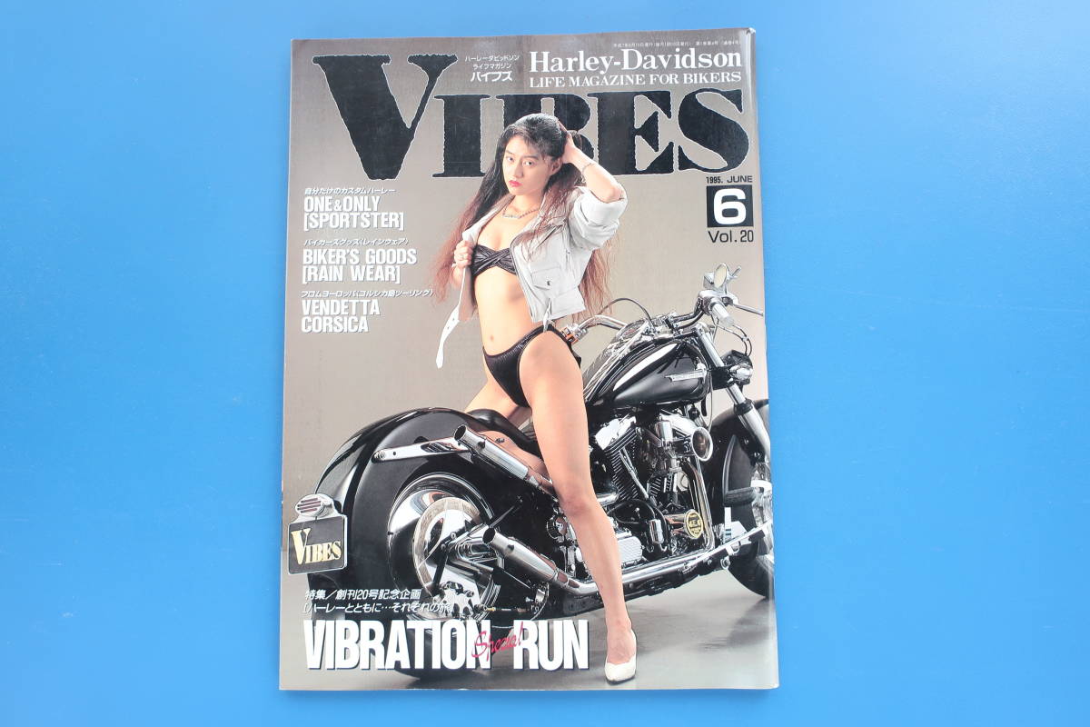 VIBES バイブズ 1995年6月号 Vol.20/Harley-Davidson ハーレー 
