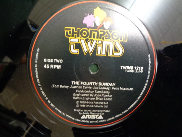 THOMPSON TWINS/REVOLUTION(Extended Mix)●12inch_画像5