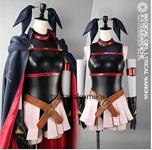 高品質 新作 魔法少女リリカルなのは/フェイト&バルデッシュ コスプレ衣装 風 靴と道具とウィッグ 別売り_画像3