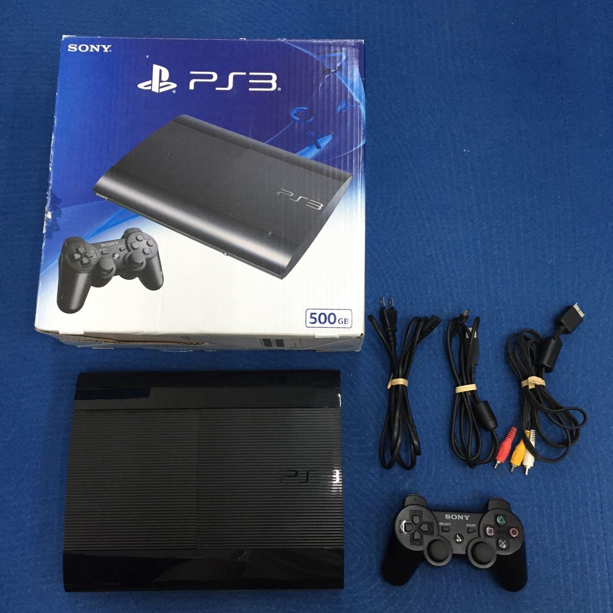 新品新作登場】 SONY PS3 本体 CECH-4300C 500GB gta5付 箱付 GZEXH