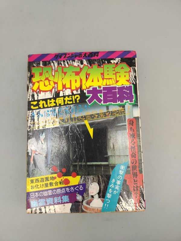 恐怖体験4大百科/ケイブンシャの大百科 昭和レトロ/幽霊/お化け 恐怖体験4大百科/ケイブンシャの大百科 昭和レトロ/幽霊/お化け