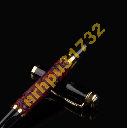 Mz989:ドラゴンクリップローラーボールペン 高品質 ボールペン 事務用品 学生 ライティング ギフト 筆記用具 ぺん 1円スタート_画像3