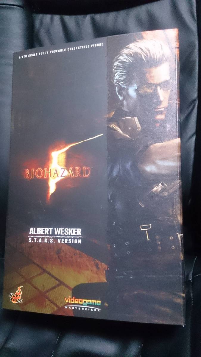 【未開封】バイオハザード resident evil biohazard ALBERT WESKER S.T.A.R.S. VERSION フィギュア ホットトイズ エンジン Hot Toys 2