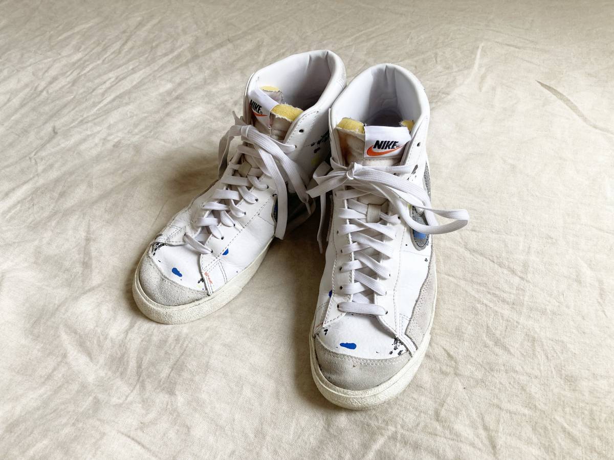 NIKE ナイキ DC7331-100 NIKE BLAZER MID 77 SPLATTER NIKE ナイキ DC7331-100 NIKE BLAZER MID 77 SPLATTER